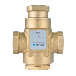 AFRISO Zawór temperaturowy ATV 336 DN25 Rp1" kvs 9 60°C 1633610